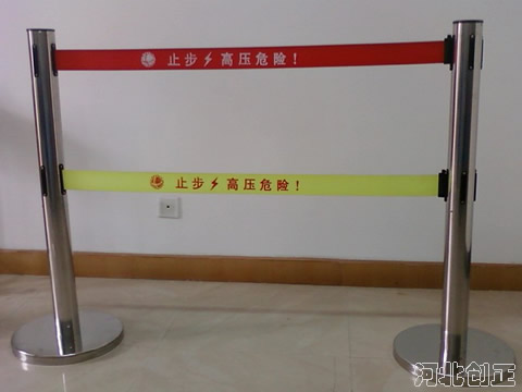 不銹鋼帶式伸縮圍欄